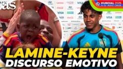 Lamine Yamal's SPEECH about his brother Keyne that has SPAIN KNEELING at his feet