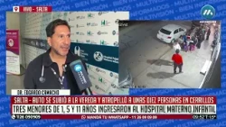 Cerrillos: un bebé de un año sigue internado y otros dos niños recibieron el alta tras el siniestro