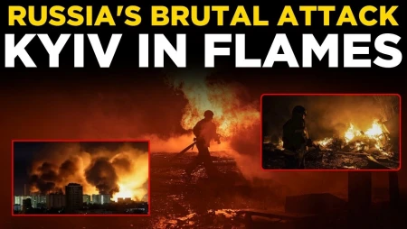 Kyiv Under Missile and Drone Attack